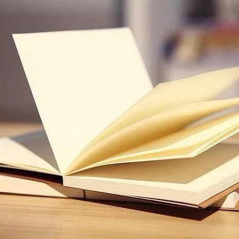 Travel Notebook B5/B6 Kraft and White Paper