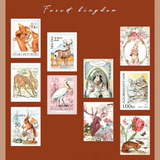 Vintage Stamp Washi Tape
