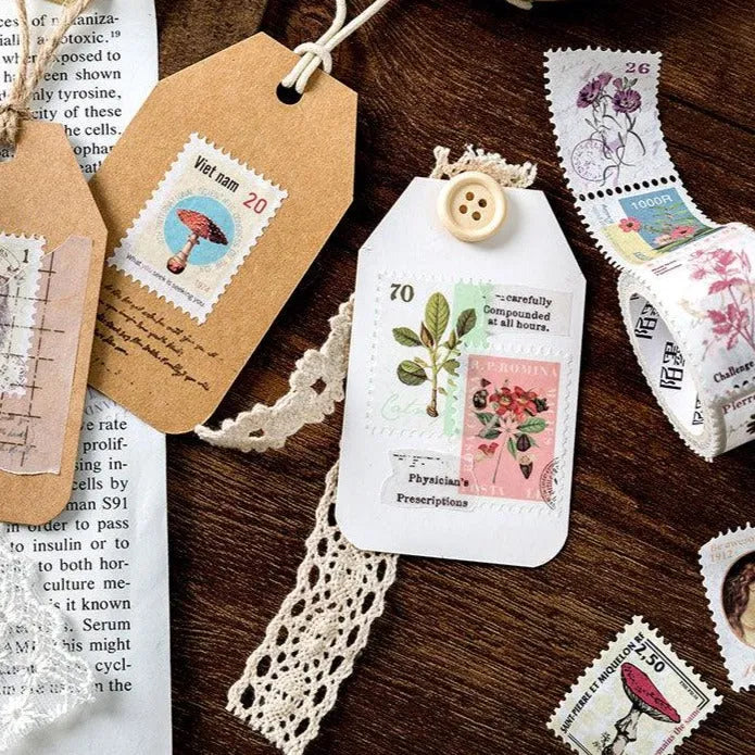 Vintage Postage Washi Tape
