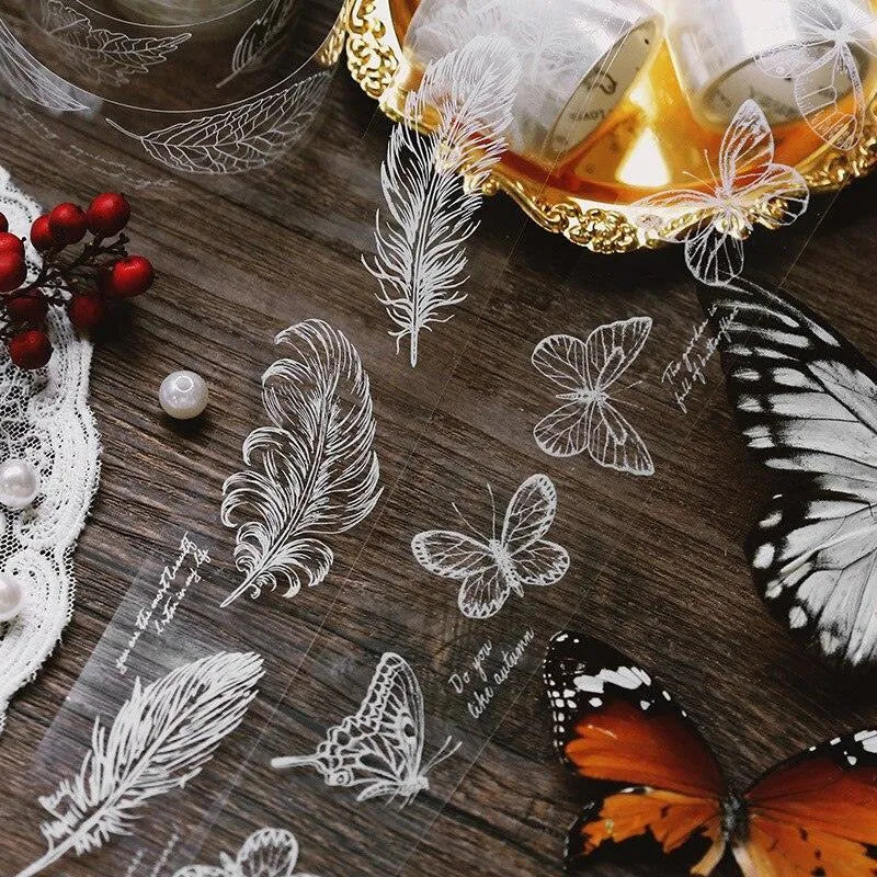 Nature's Elegance Transparent PET Washi Tape