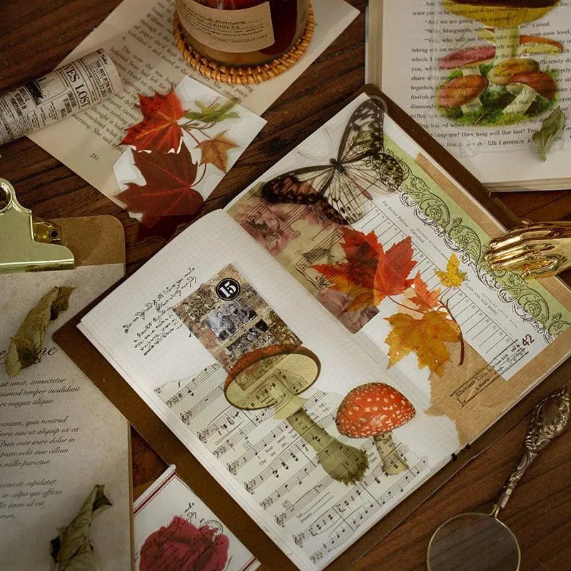 Botanical Transparent Sticker Pack