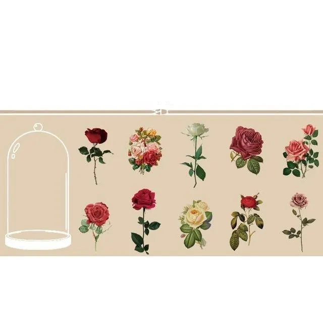 Botanical Transparent Sticker Pack