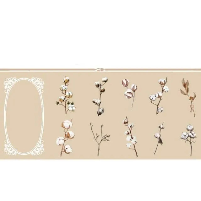 Botanical Transparent Sticker Pack