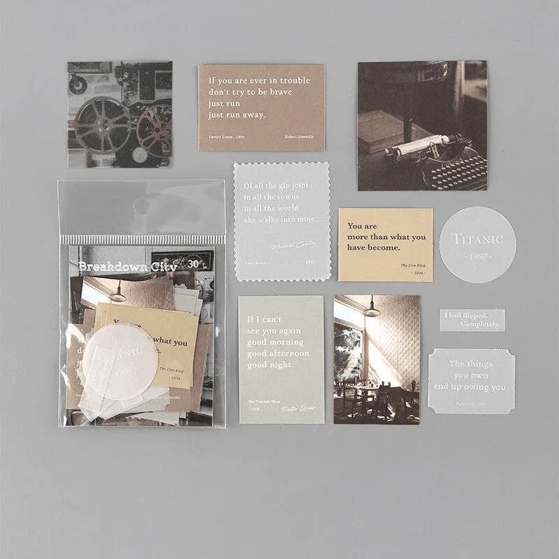 Paper Moments Vintage Quote &amp; Photo Paper Set