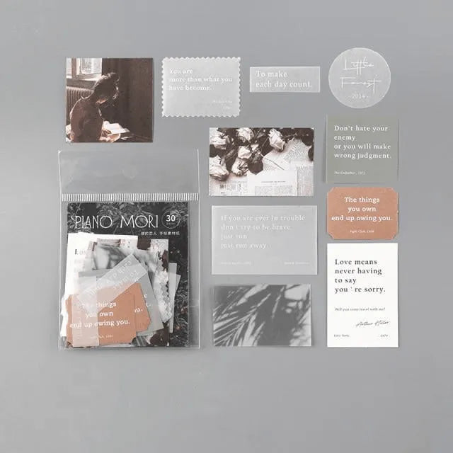 Paper Moments Vintage Quote &amp; Photo Paper Set