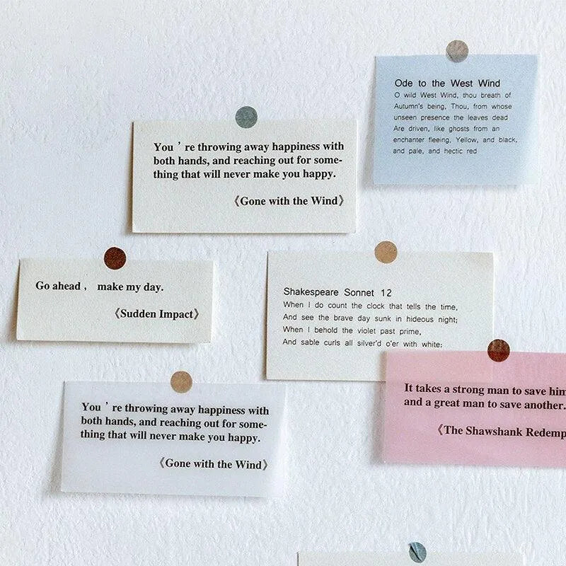Timeless Quotes Paper