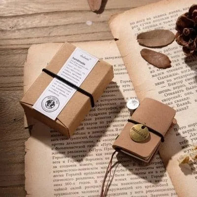 Handmade Leather Mini Notebook
