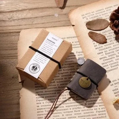 Handmade Leather Mini Notebook