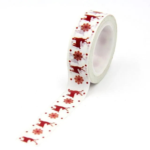 Decorative DIY Christmas Washi Tapes