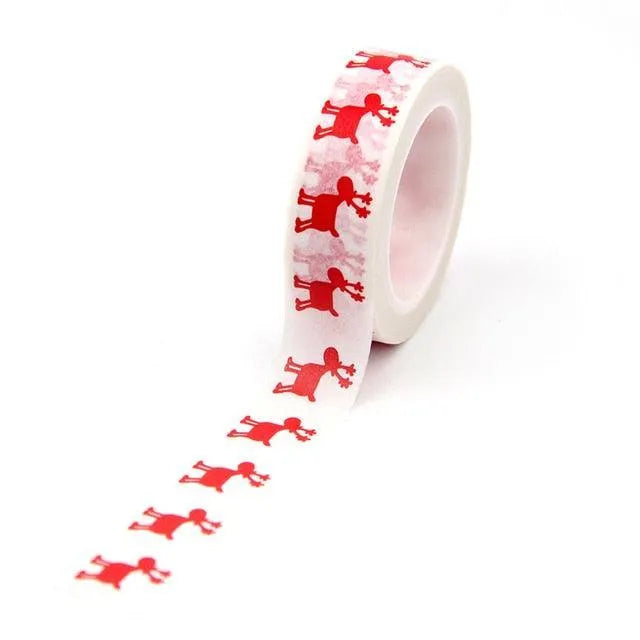 Decorative DIY Christmas Washi Tapes