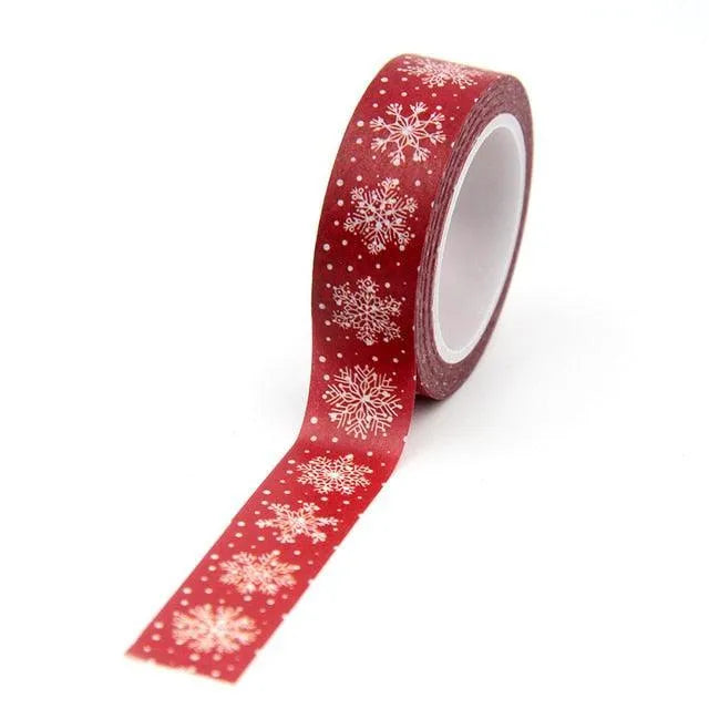 Decorative DIY Christmas Washi Tapes