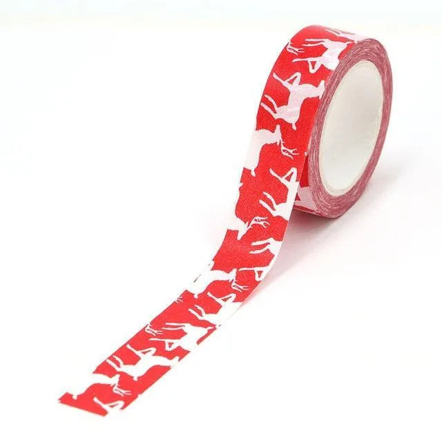 Decorative DIY Christmas Washi Tapes