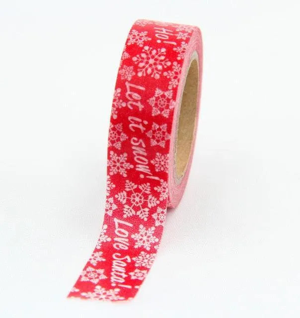 Decorative DIY Christmas Washi Tapes