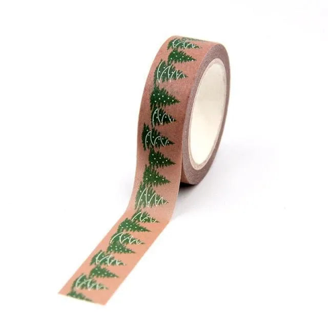 Decorative DIY Christmas Washi Tapes