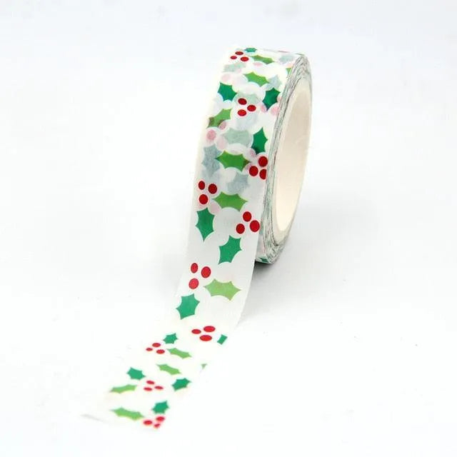 Decorative DIY Christmas Washi Tapes