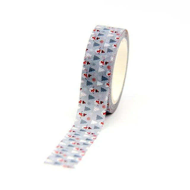Decorative DIY Christmas Washi Tapes