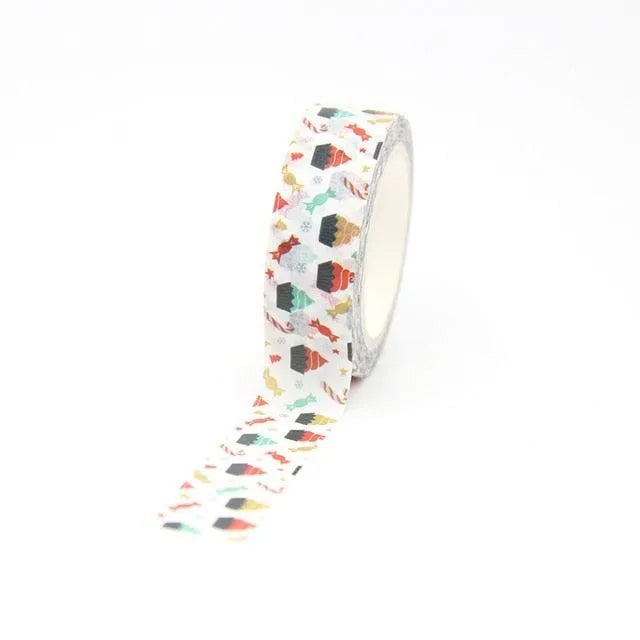 Decorative DIY Christmas Washi Tapes