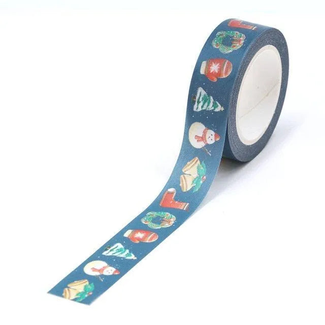 Decorative DIY Christmas Washi Tapes