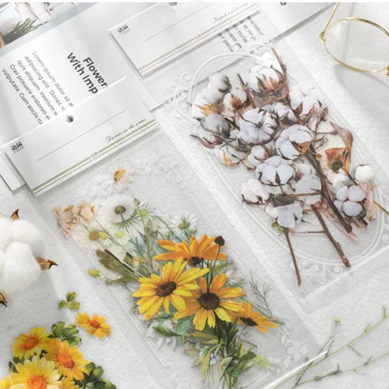Botanical Transparent Sticker Pack