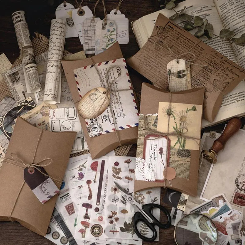 Vintage Charm Paper & Stickers Pack